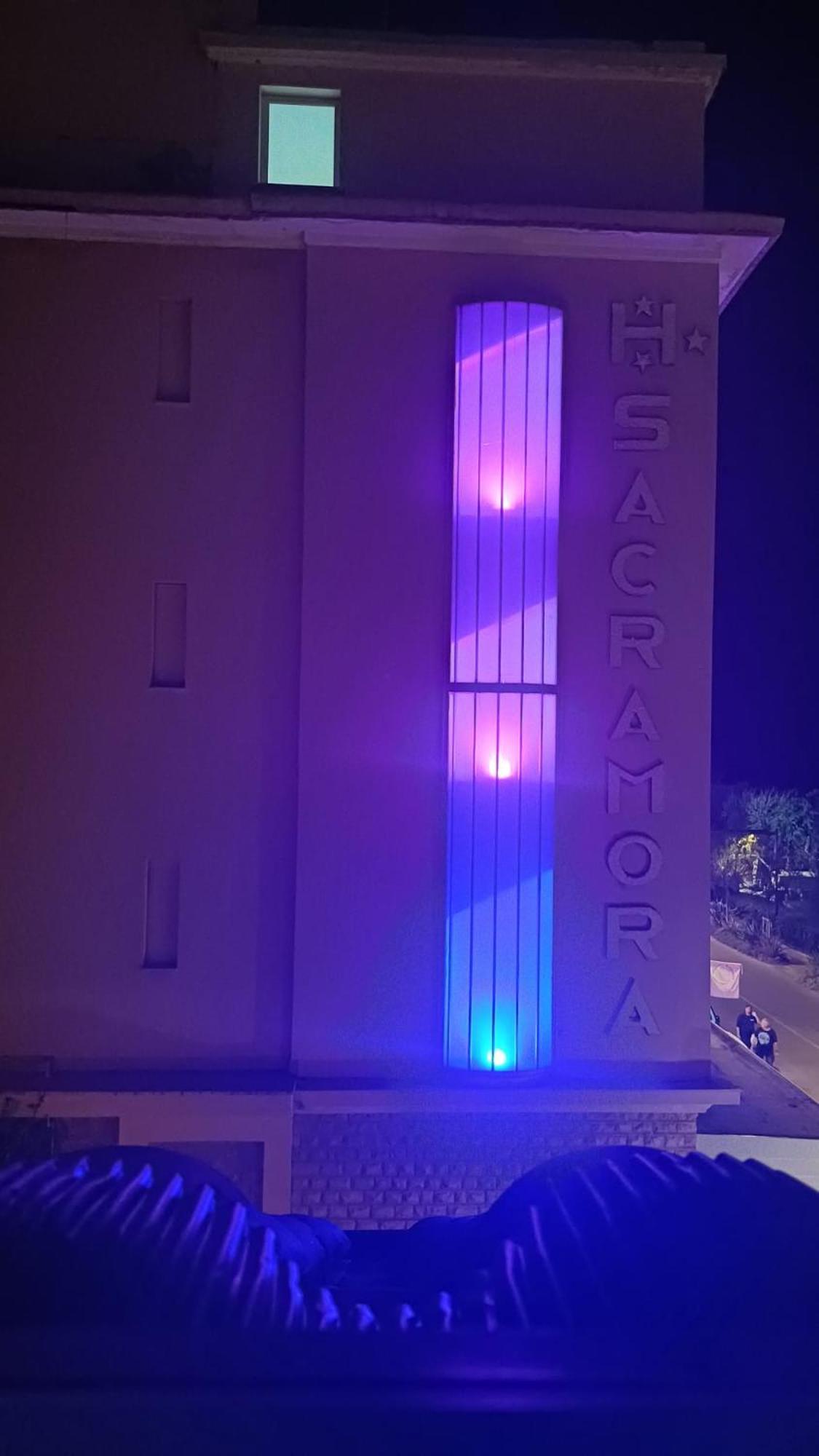 Hotel Sacramora Римини Экстерьер фото